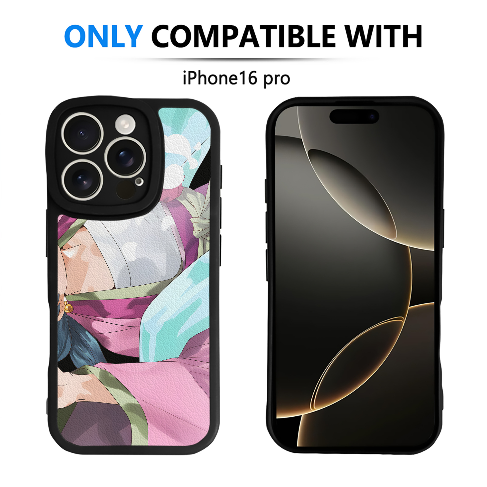 （画像用） 薬屋のひとりごと The Apothecary Diaries 【iPhone 16シリーズ対応】シリコンスマホケース（レザー調） 材質：シリコン